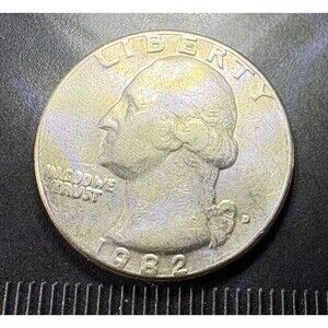 1982 US quarter Error